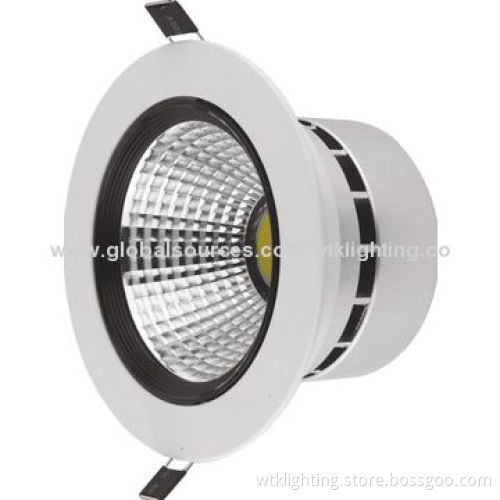 LED 3-12W COB Downlight, Non-dimmable or Dimmable, 110lm/W Luminous Efficacy, CE-certified